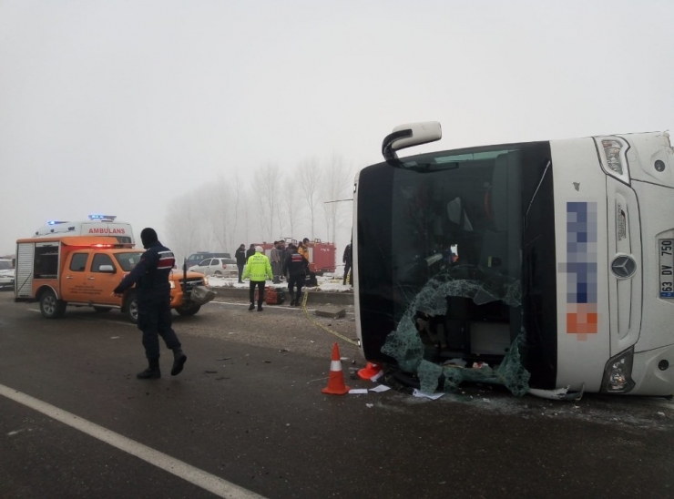 Isparta’daki Otobüs Kazasında Yaralı Sayısı 32’ye Yükseldi