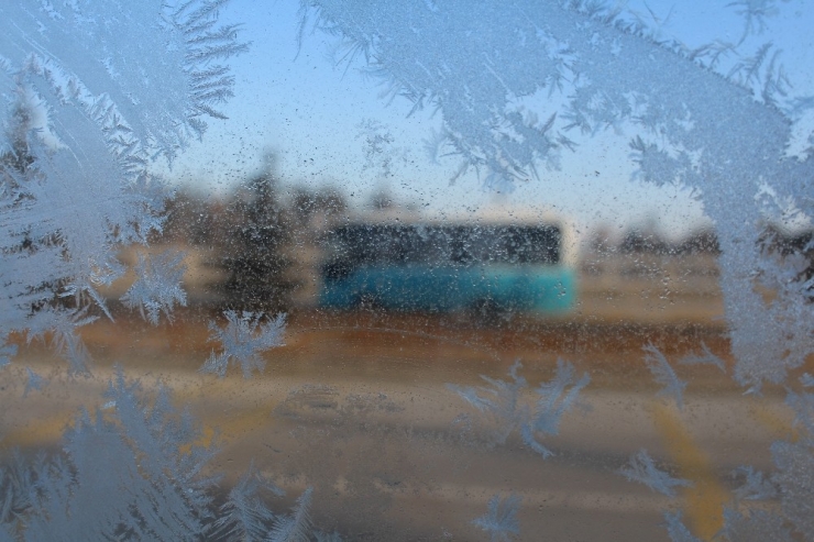 Erzurum’da Sibirya Soğukları Donduruyor
