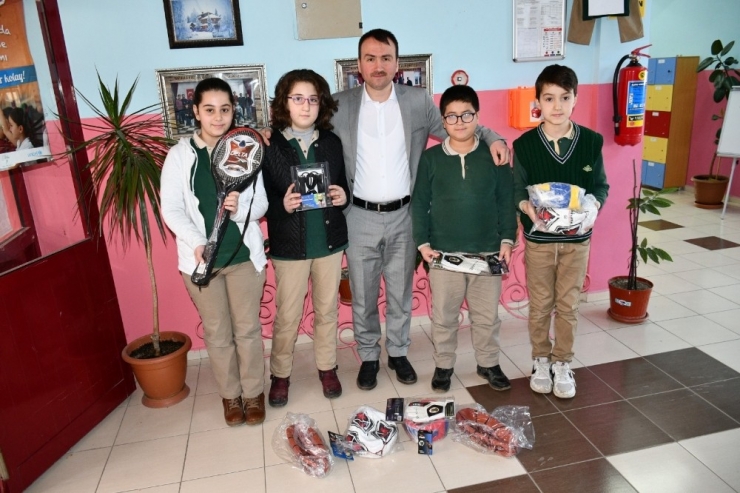 Atık Piller Yarışmayla Toplandı