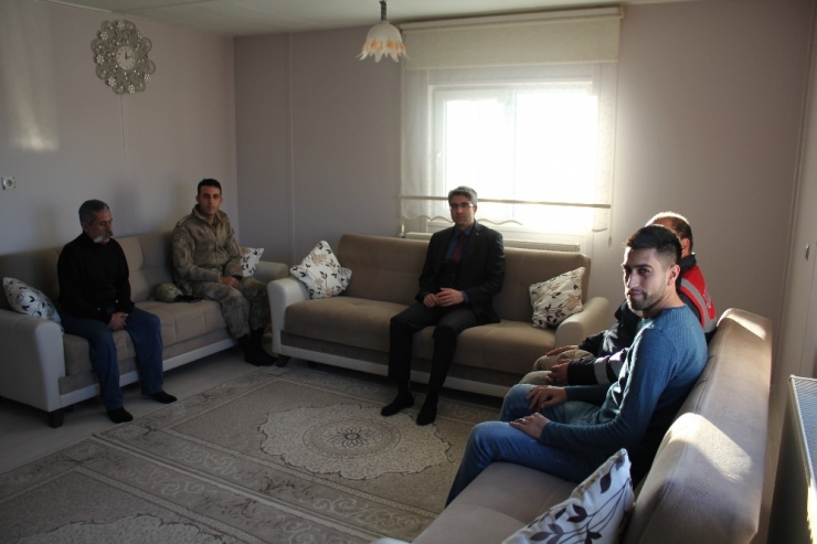 Kaymakam Çalışır’dan Gazi Özden’e Ziyaret