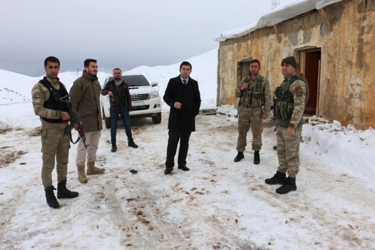 Kaymakam Köleoğlu Korucu Üs Bölgesini Ziyaret Etti