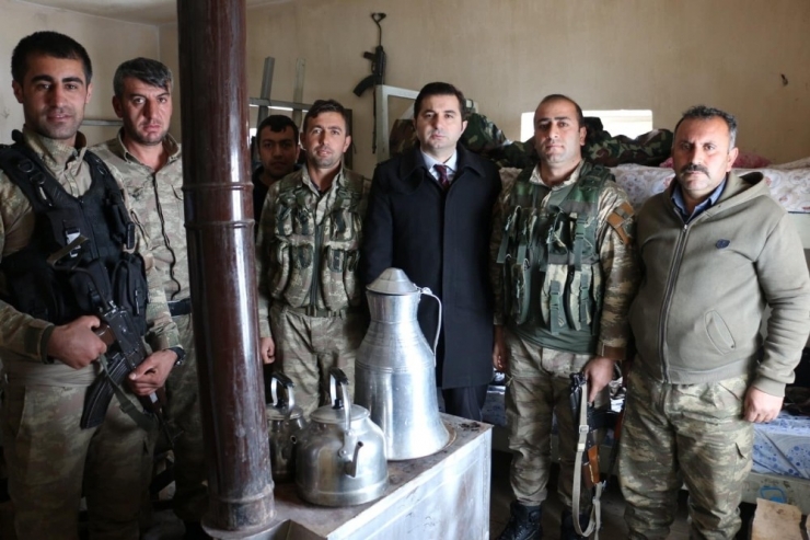 Kaymakam Köleoğlu Korucu Üs Bölgesini Ziyaret Etti