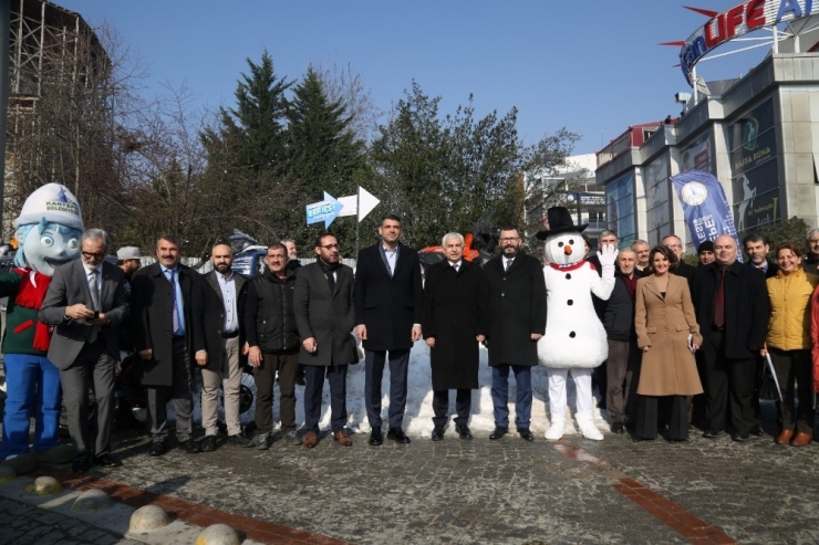 Karfest’in Tanıtımında Kar Sürprizi