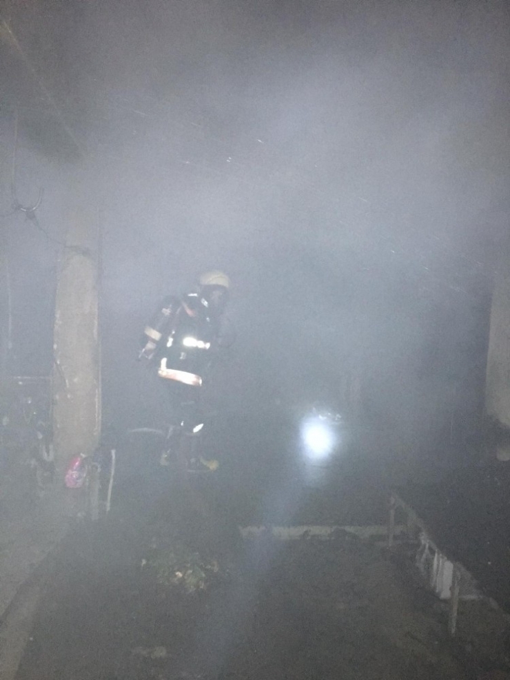 Tarsus’ta Ev Yangını