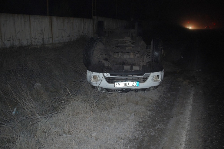 Tekirdağ’da Pikap Takla Attı: 1 Yaralı