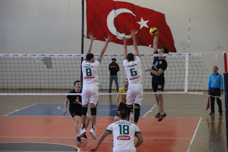 Tvf Erkekler 1. Lig: Solhanspor: 3 - Cevhertepe: 0