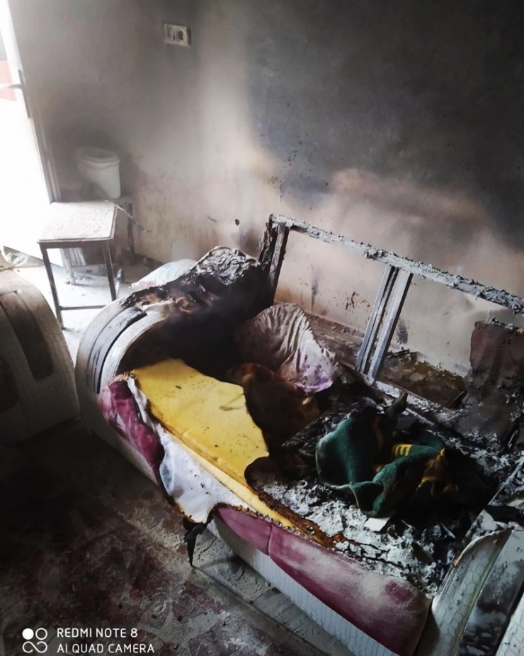 Van’da Ev Yangını