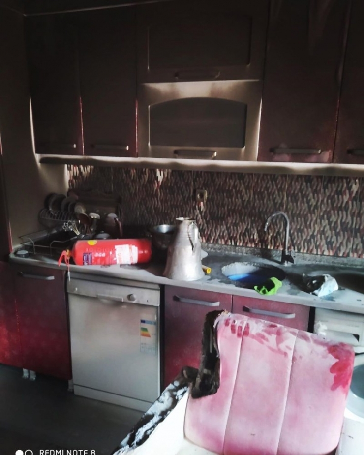 Van’da Ev Yangını