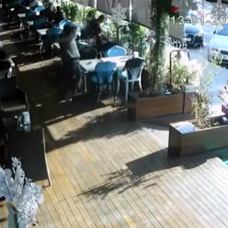 Cinayet Anı Saniye Saniye Görüntülendi