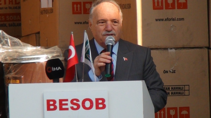 Bursalı Sobacılardan Isıtan Yardım