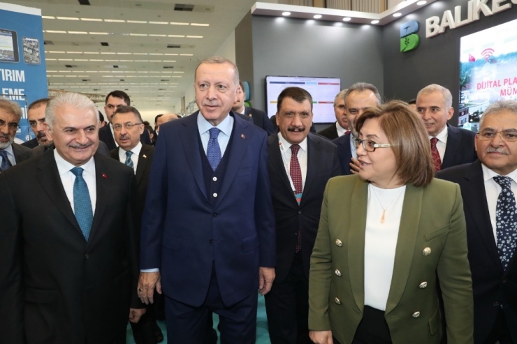 Cumhurbaşkanı Erdoğan, Malatya Standını Gezdi