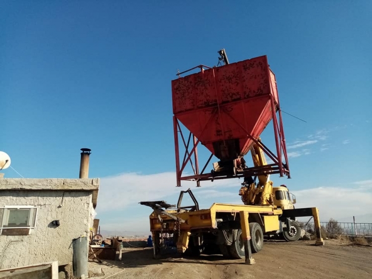 Gülşehir’de Kum Ocağı Eleme Sistemi Yenilendi