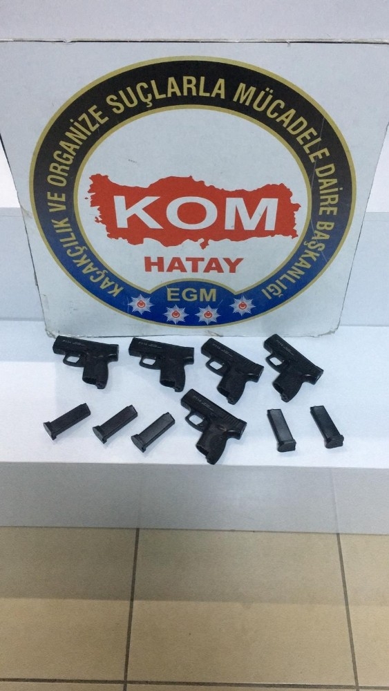 Hatay’da Kaçak Silah Operasyonu