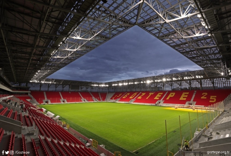 İzmir Valisi Erol Ayyıldız, Göztepe Stadyumu’nu Gezdi