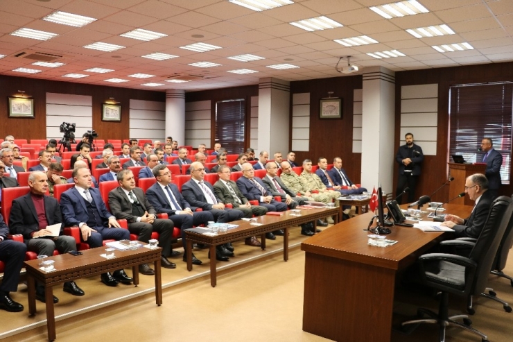 Kahramanmaraş’ta Uyuşturucuyla Mücadele Toplantısı