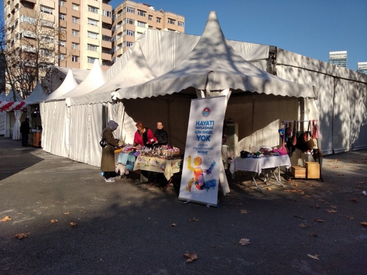 Maltepe’de Engelliler Üreterek Kazanıyor