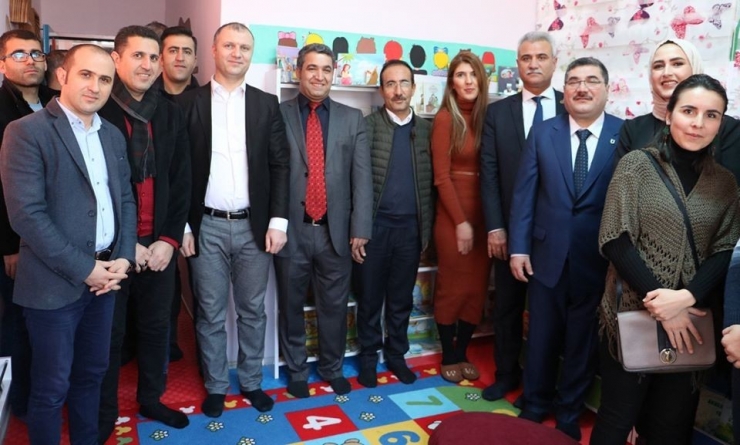 Minik Laleler Kreş Ve Anaokulu’nda Kütüphane Açılışı