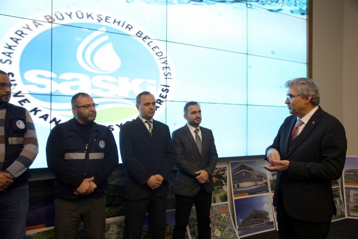 Başkan Yüce, Saski Bünyesindeki 15 Personelle Bir Araya Geldi