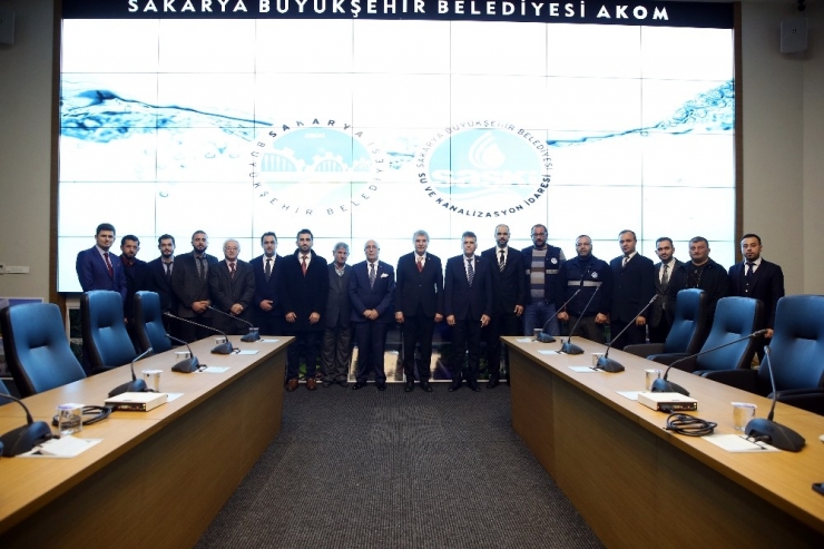 Başkan Yüce, Saski Bünyesindeki 15 Personelle Bir Araya Geldi