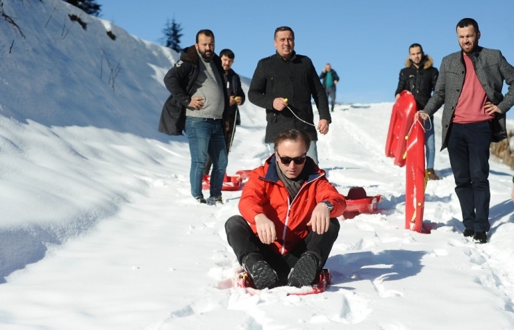 Giresunlu Turizmciler Kar Duasına Çıktı