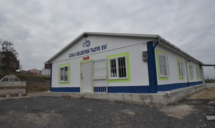 Çorlu Belediyesi Taziye Evi İle Vatandaşların Yanında