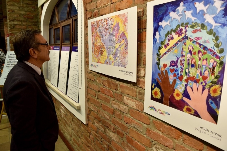 Çocukların Barışı Sergisi Açıldı