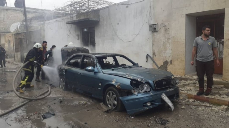 Ypg Azez’de Füze Ve Topçu Saldırısı Düzenledi: 3 Yaralı