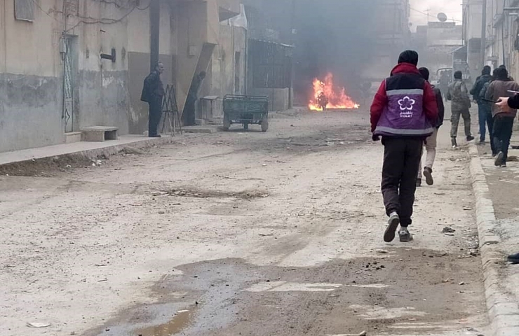 Ypg Azez’de Füze Ve Topçu Saldırısı Düzenledi: 3 Yaralı