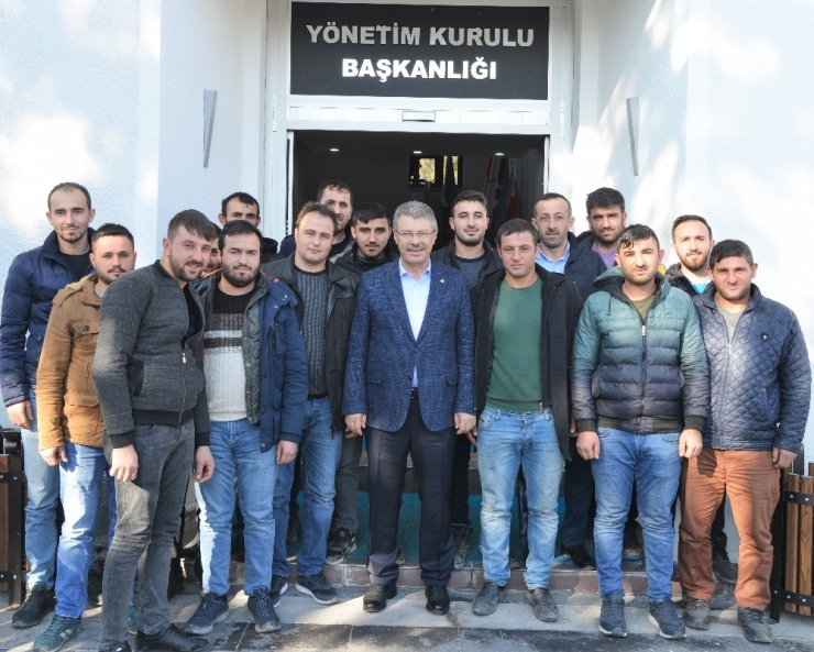 Sendikaların Kayseri Şube Başkanları Kayseri Şeker’de