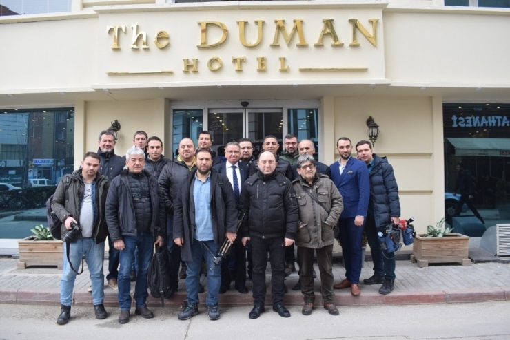 Tsyd Mustafa Özer’i Konuk Etti