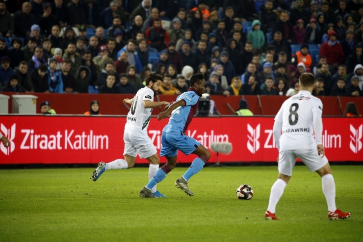 Ziraat Türkiye Kupası: Trabzonspor: 1 - Denizlispor: 0 (İlk Yarı)