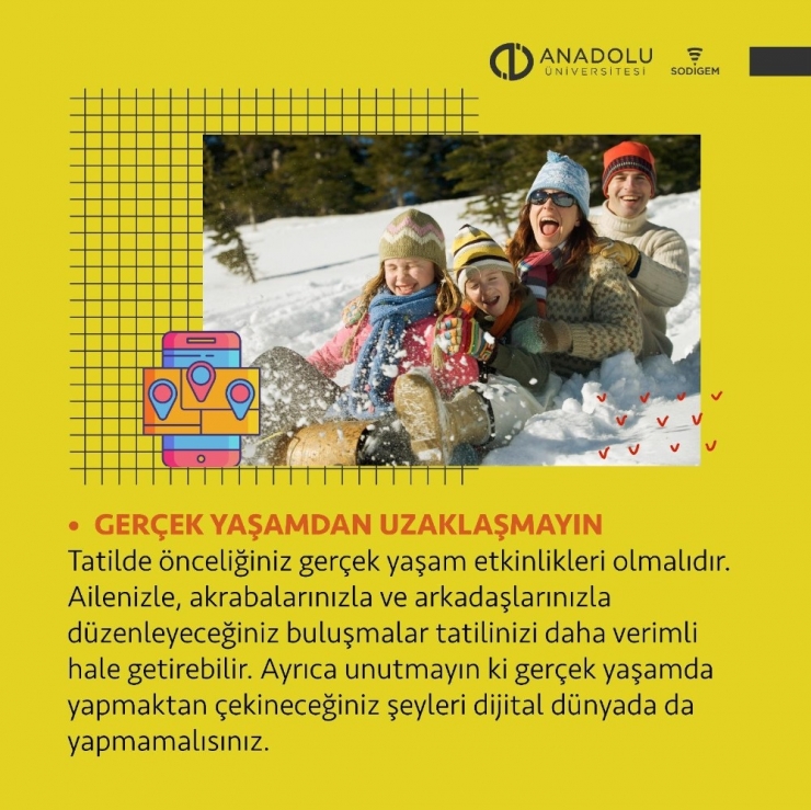 Sodigem’den Yarıyıl Tatil Uyarıları