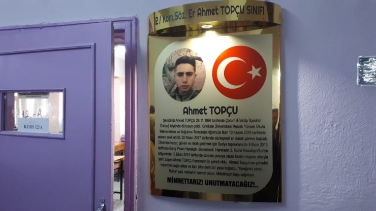 Barış Pınarı Harekâtı’nın İlk Şehidine Vefa