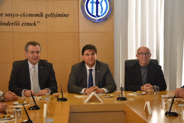 Başkan Karaca Ftso’yu Ziyaret Etti