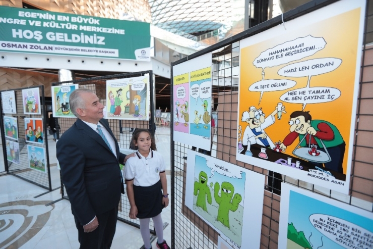 ’2020 Denizli Yılı’ Karikatür Yarışmasında Birinciye 3 Bin Lira Ödül