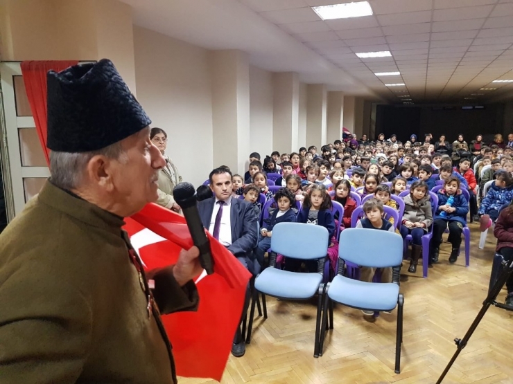 Çanakkale Gazisi Kaçmaz’ın Oğlu Öğrencilerle Buluştu