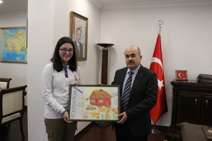 Vali Dağlı Düzce Birincisini Ödüllendirdi