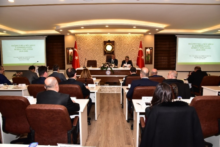 Manisa’da Bağımlılıkla Mücadele Toplantısı Yapıldı