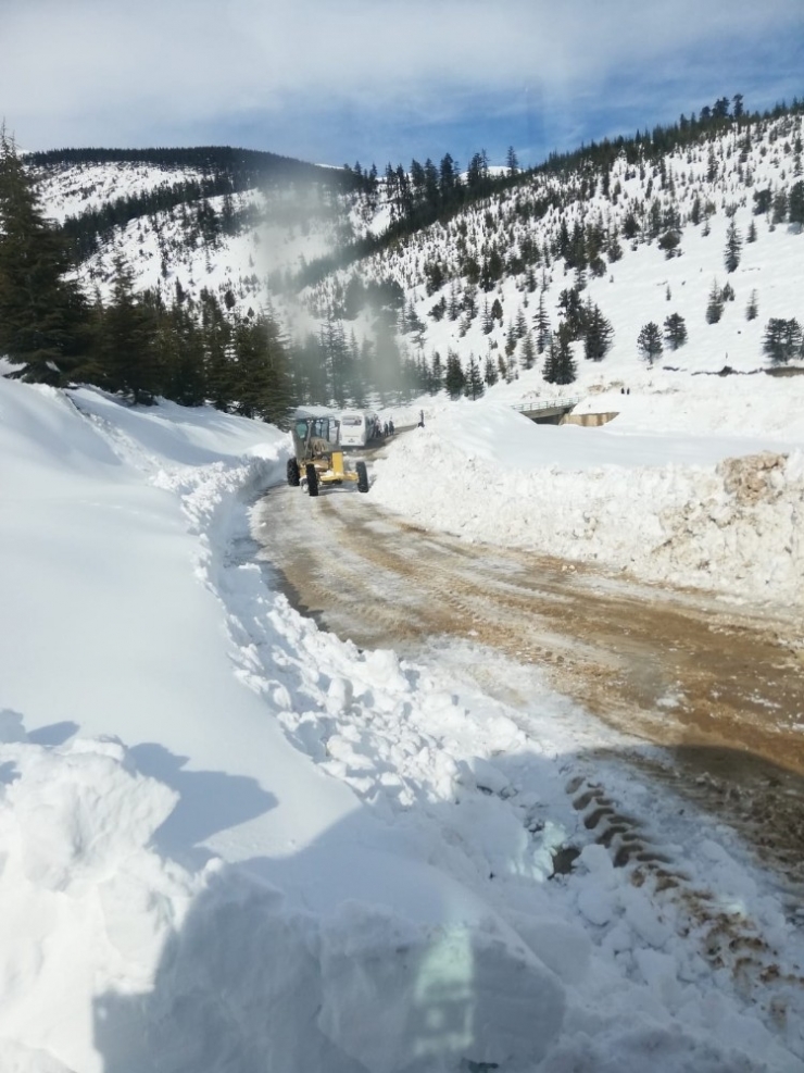 Büyükşehir Belediyesi, Yolda Mahsur Kalan Öğrencileri Kurtardı