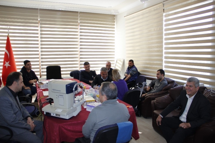 Ortaca Belediyesi’nde Sağlık Taraması Yapıldı