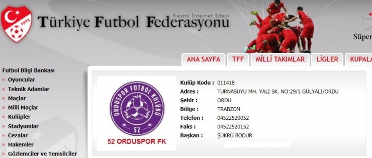 Yeni Orduspor’un İsmi Ve Logosu Değişti