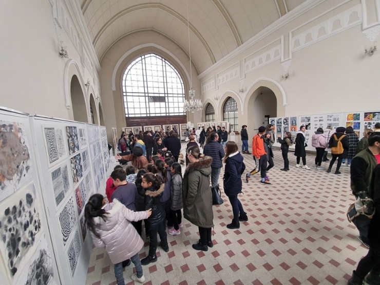 Trakya Üniversitesi Güzel Sanatlar Fakültesinden “Temel Sanat İşleri” Sergisi