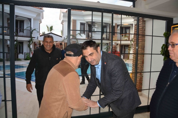 Chp Ortaca İlçe Başkanı Tezcan Muhtarlarla Bir Araya Geldi