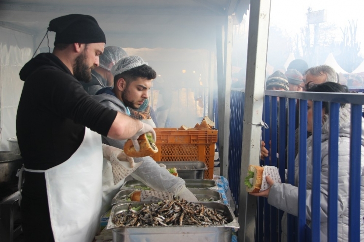 Düzce’de "Hamsiler Tavaya Kanlar Kızılay’a"