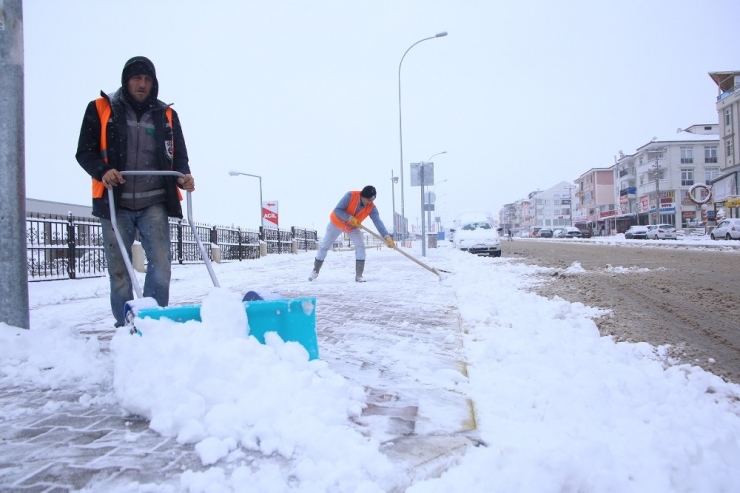 Karaman’da Karla Mücadele Çalışmaları