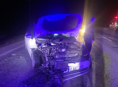 Tavşanlı’da Trafik Kazası: 2 Yaralı