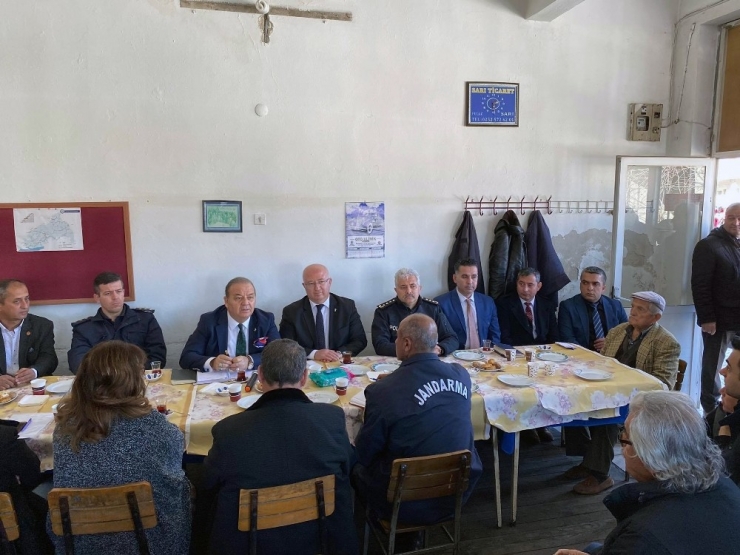 Çiftlik Mahallesinde Huzur Toplantısı