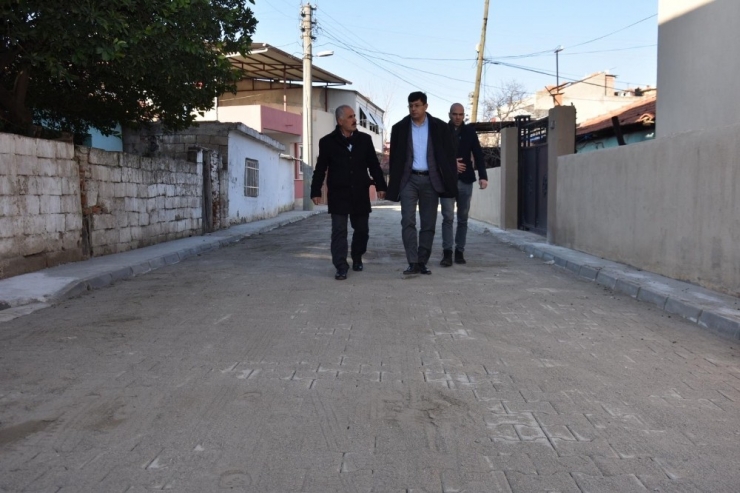 Nazilli’de Yol Hamlesi Devam Ediyor