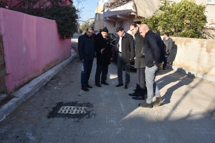 Nazilli’de Yol Hamlesi Devam Ediyor