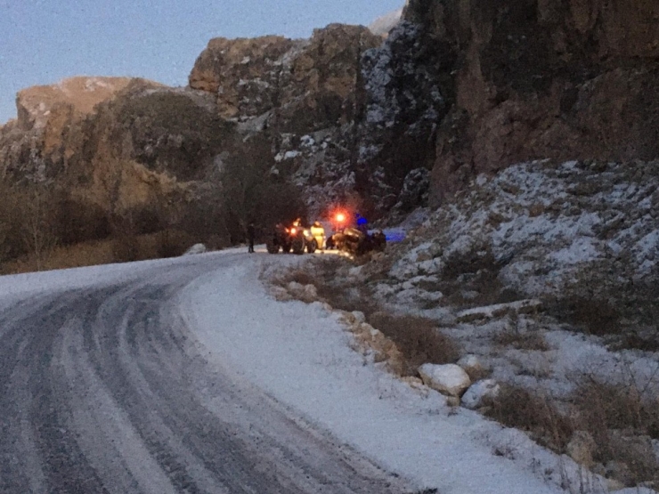 Malatya’da Gizli Buzlanma Kazaya Neden Oldu